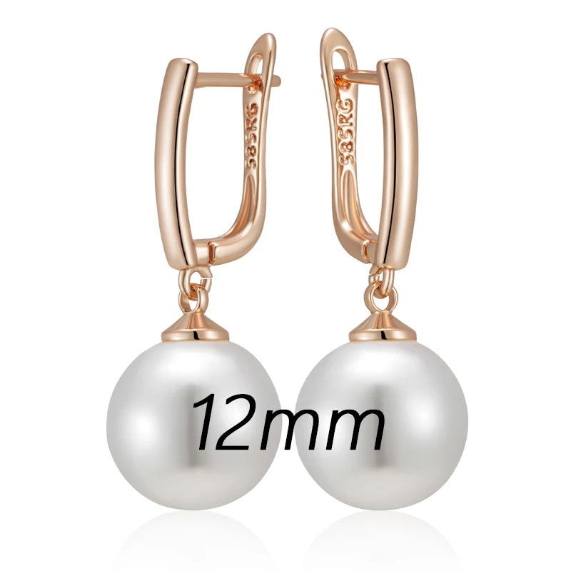 Classic Pearl Drop Earrings
