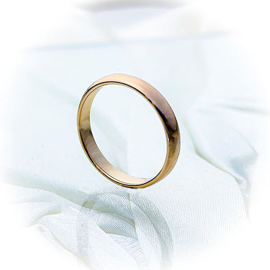 Engagement Ring | Gold-Plated | BeautiquePoint 