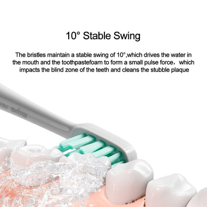 Smart Vibration Soft Bristle Rechargeable Toothbrush