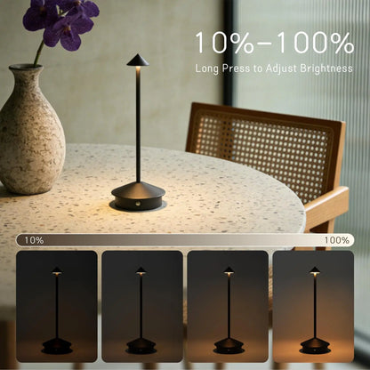 Cordless Ambient Touch Rechargeable Table Lamp