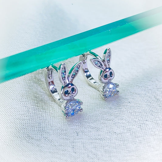 Crystal Bunnies Earrings 
