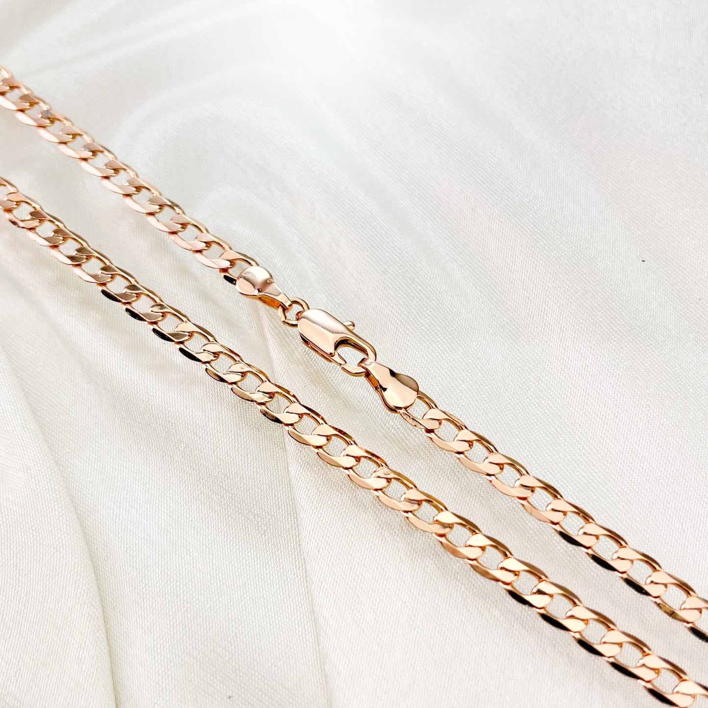 Gold-Plated Luxury Chain 50 cm 20K Cuban Link