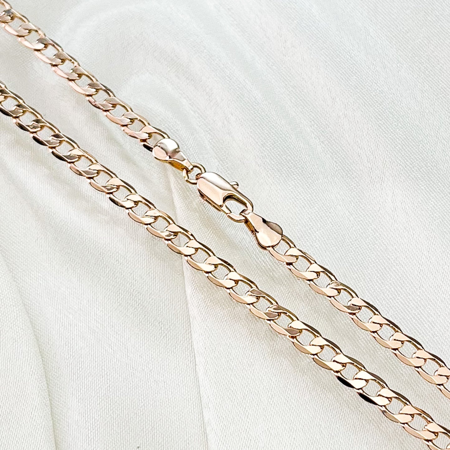 Gold-Plated Luxury Chain 50 cm 20K Cuban Link