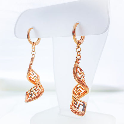 Greek Key Earrings