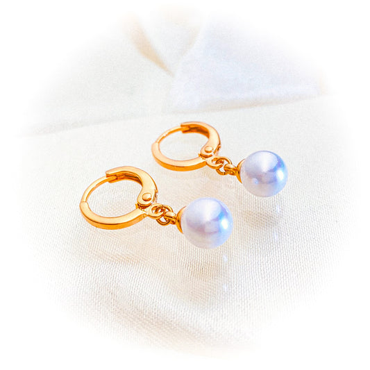 Radiant Pearl Charms Earrings