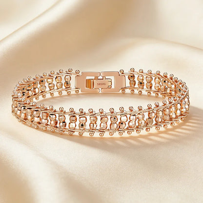 Aurora Rose Gold Link Bracelet