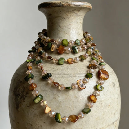 Bohemian Shell Layered Necklace