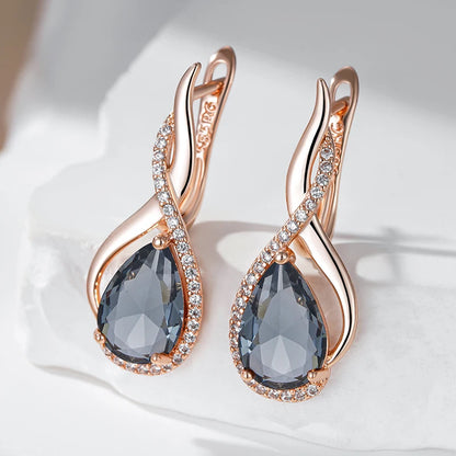 Smoky Vintage Dangle Auskari