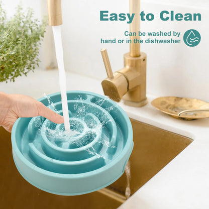 Non-Slip Slow Feeder Bowl for Pets