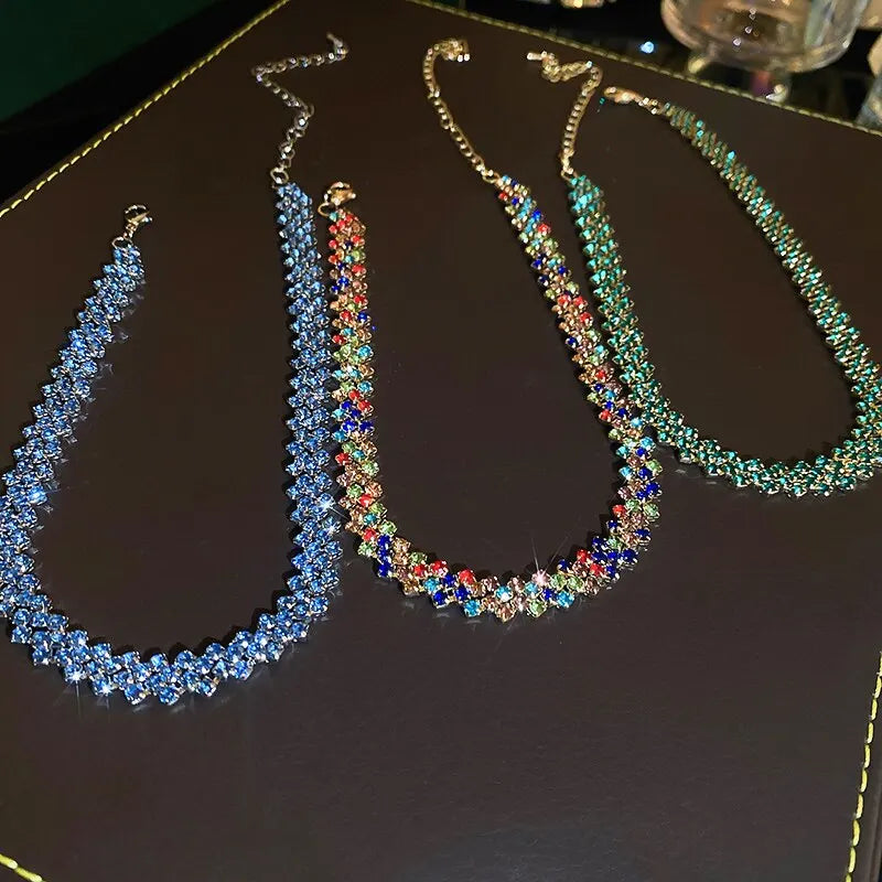 Crystal Riviera Choker Necklace