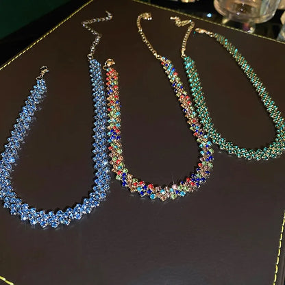 Crystal Riviera Choker Necklace