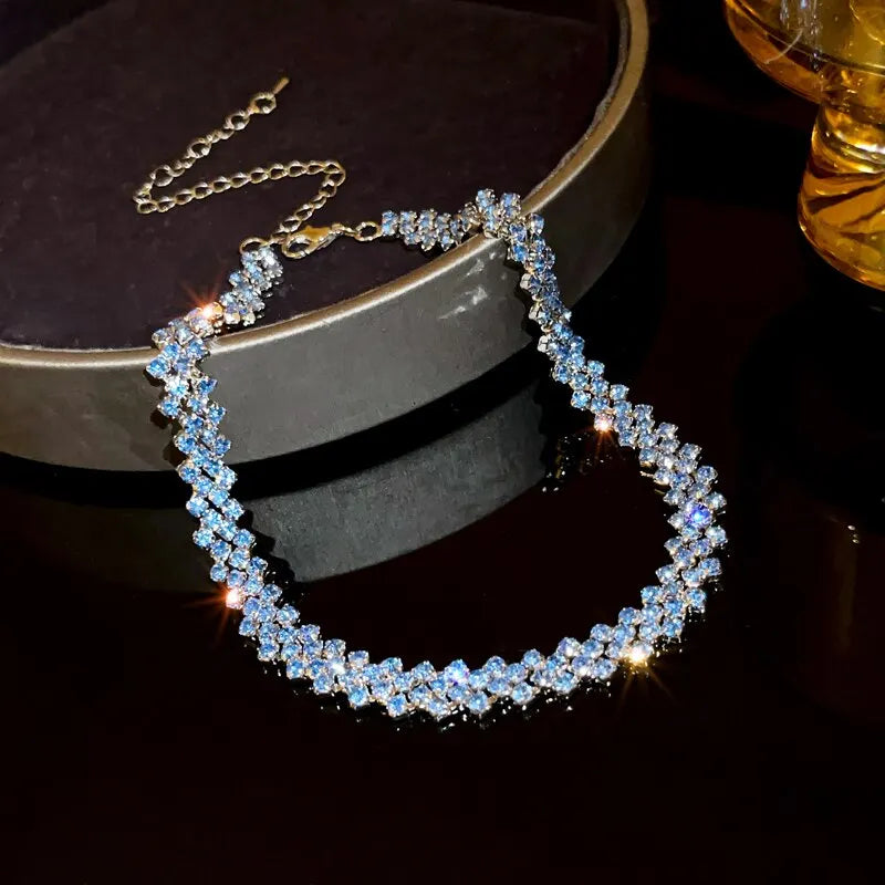 Crystal Riviera Choker Necklace