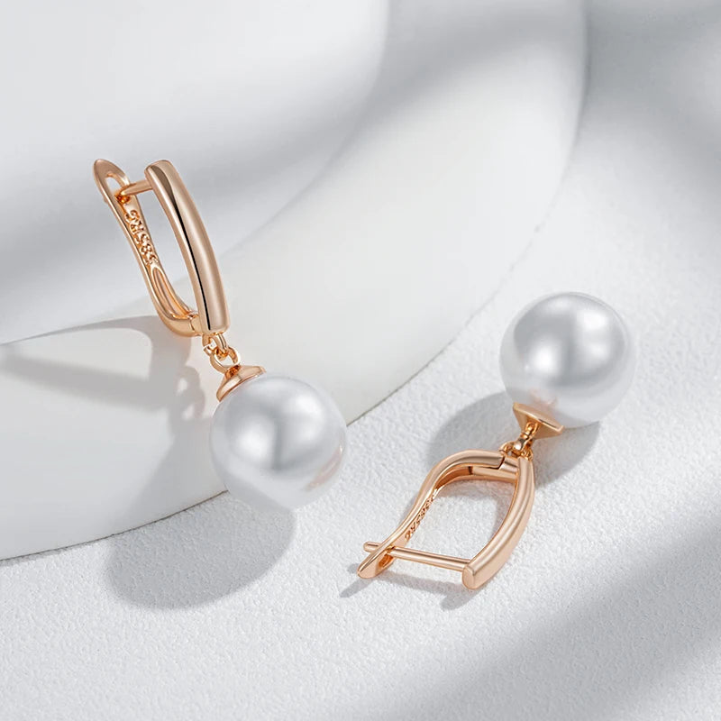 Classic Pearl Drop Earrings