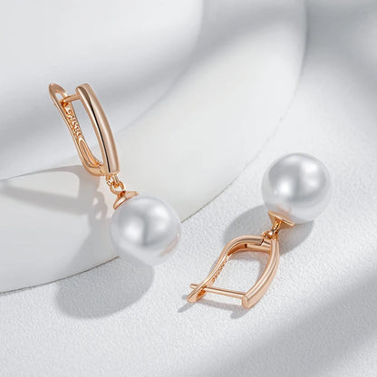 Classic Pearl Drop Earrings