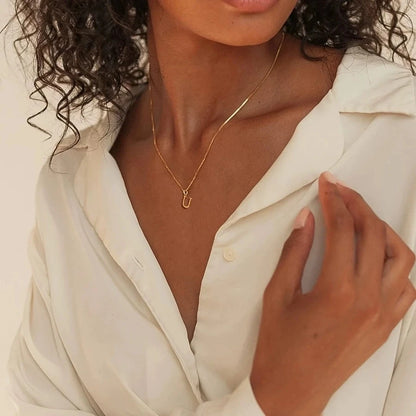 Personalised Initial Pendant Necklace