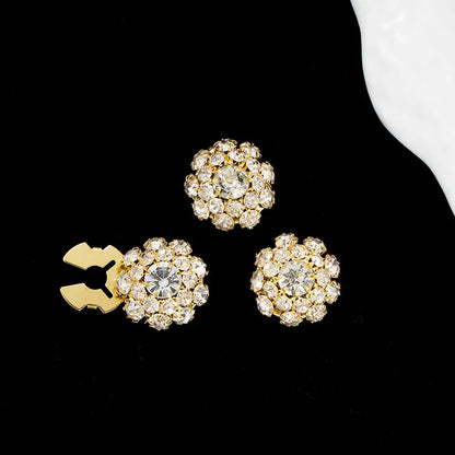 Crystal Button Covers — Set of 3