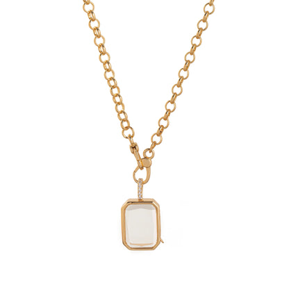 Floating Locket Necklace & Charms