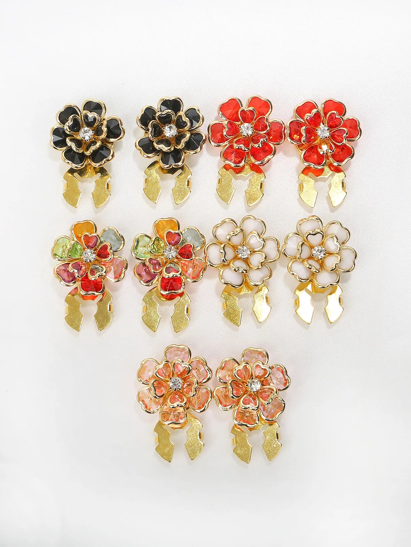Crystal Button Covers – Set of 2