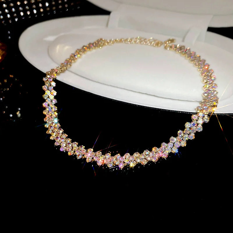 Crystal Riviera Choker Necklace
