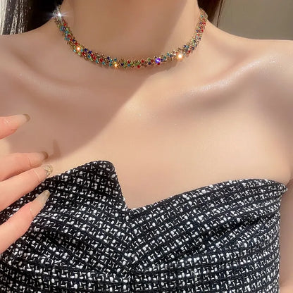 Crystal Riviera Choker Necklace