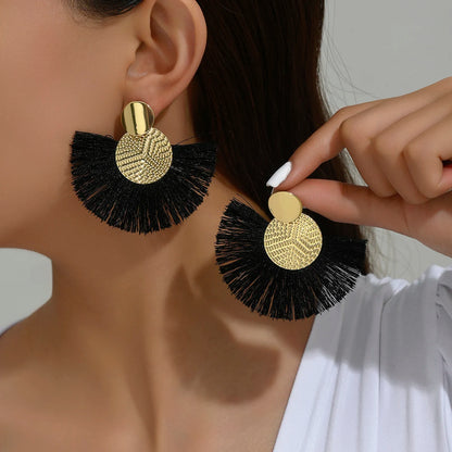 Bohemian Fringe Tassel Earrings