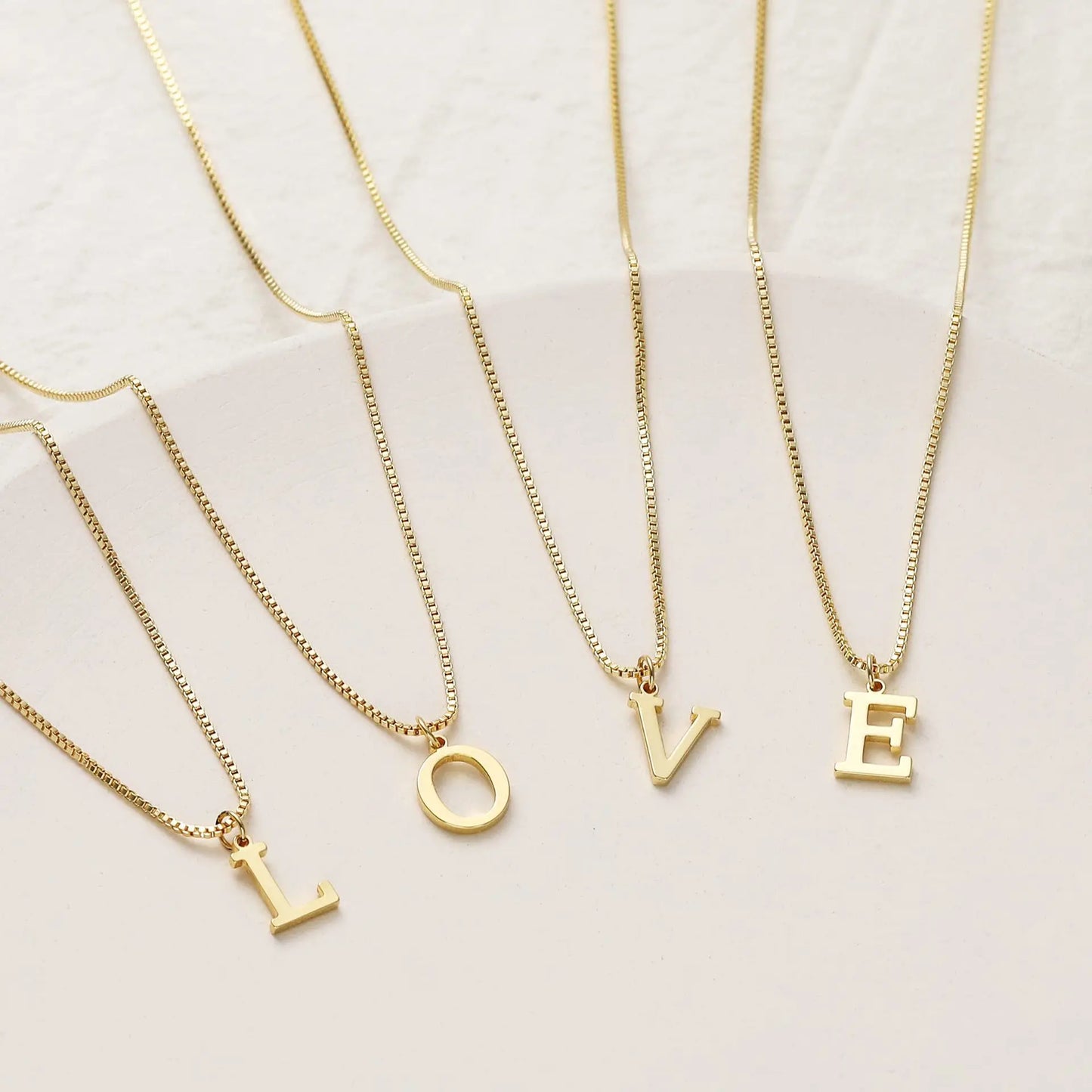 Personalised Initial Pendant Necklace