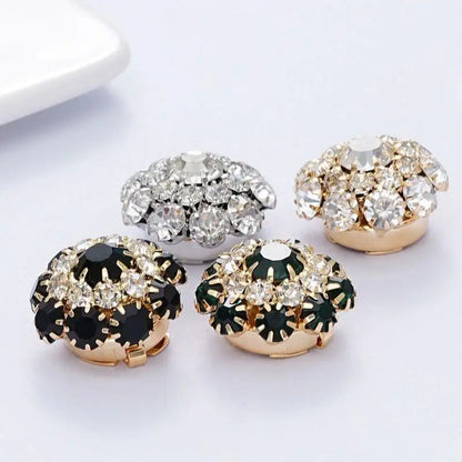 Crystal Button Covers — Set of 3