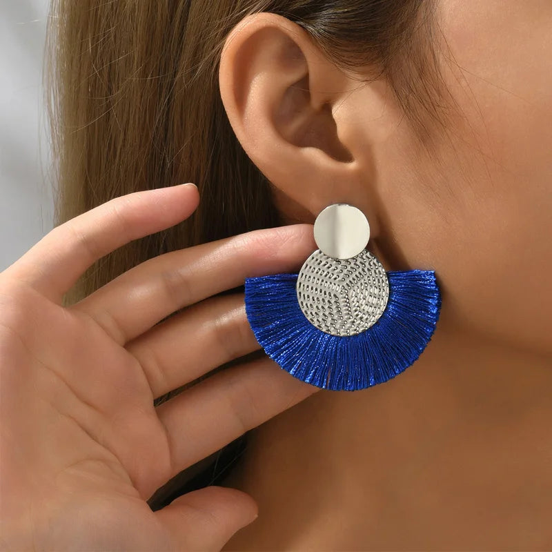 Bohemian Fringe Tassel Earrings