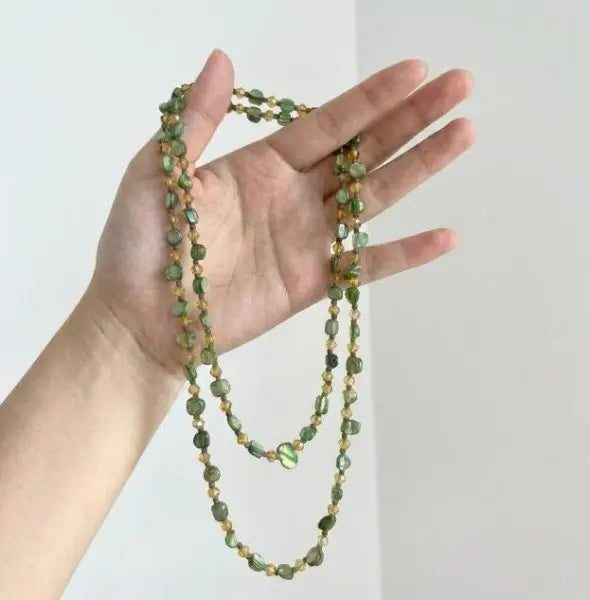 Mosaic Stone Layered Necklace