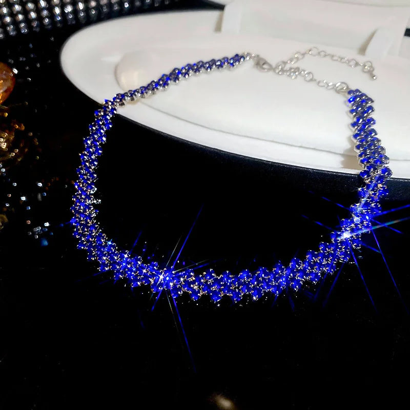Crystal Riviera Choker Necklace