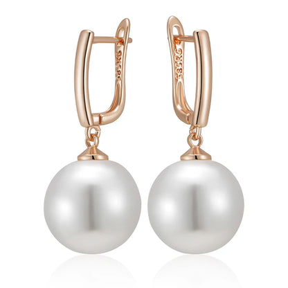Classic Pearl Drop Earrings