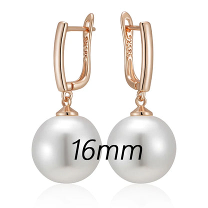 Classic Pearl Drop Earrings