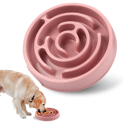 Non-Slip Slow Feeder Bowl for Pets