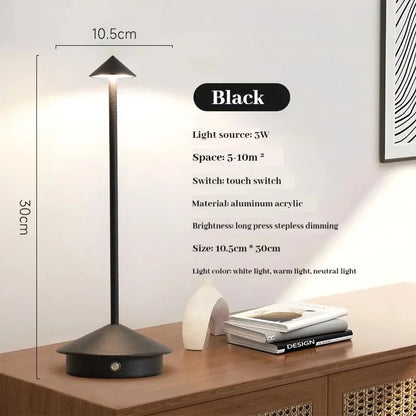Cordless Ambient Touch Rechargeable Table Lamp