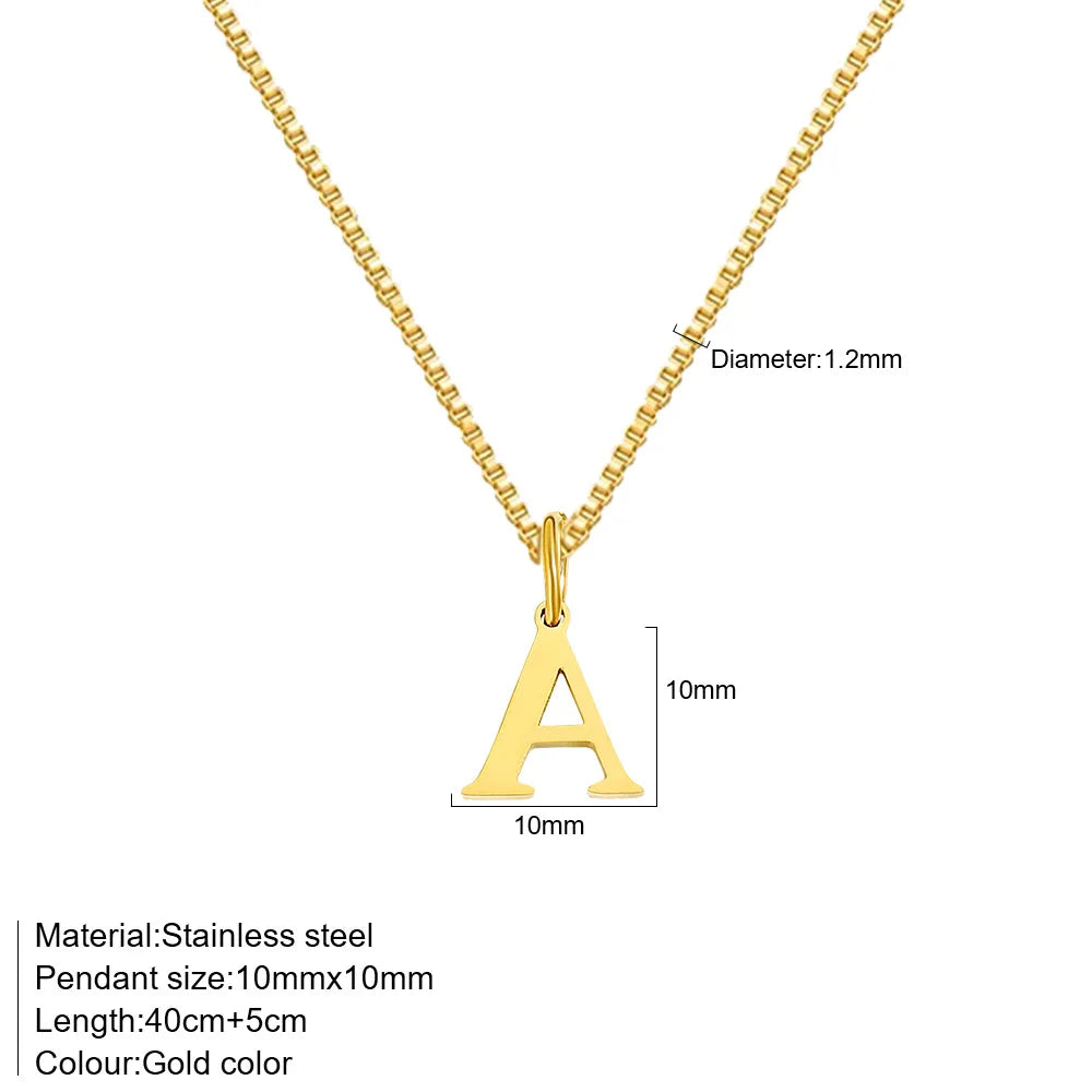 Personalised Initial Pendant Necklace