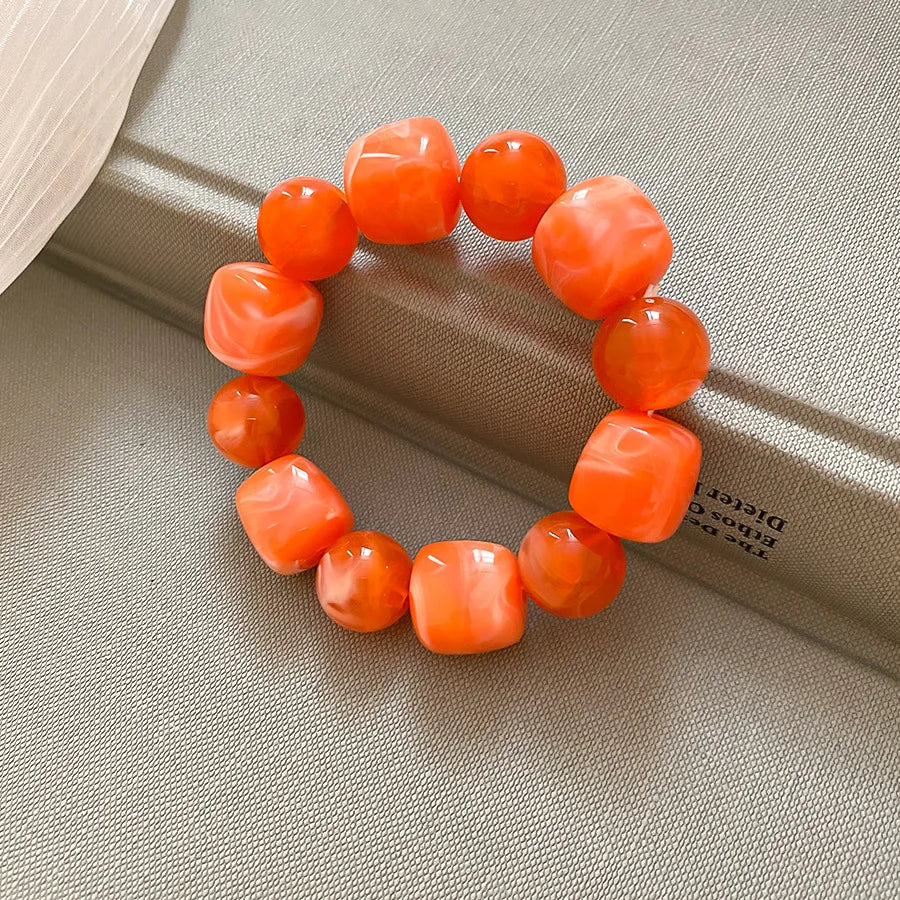 Sculptural Beaded Bracelet