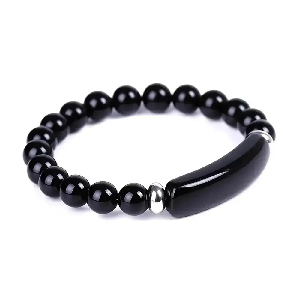 Natural Stone Beaded Bracelet