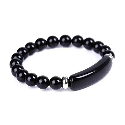 Natural Stone Beaded Bracelet