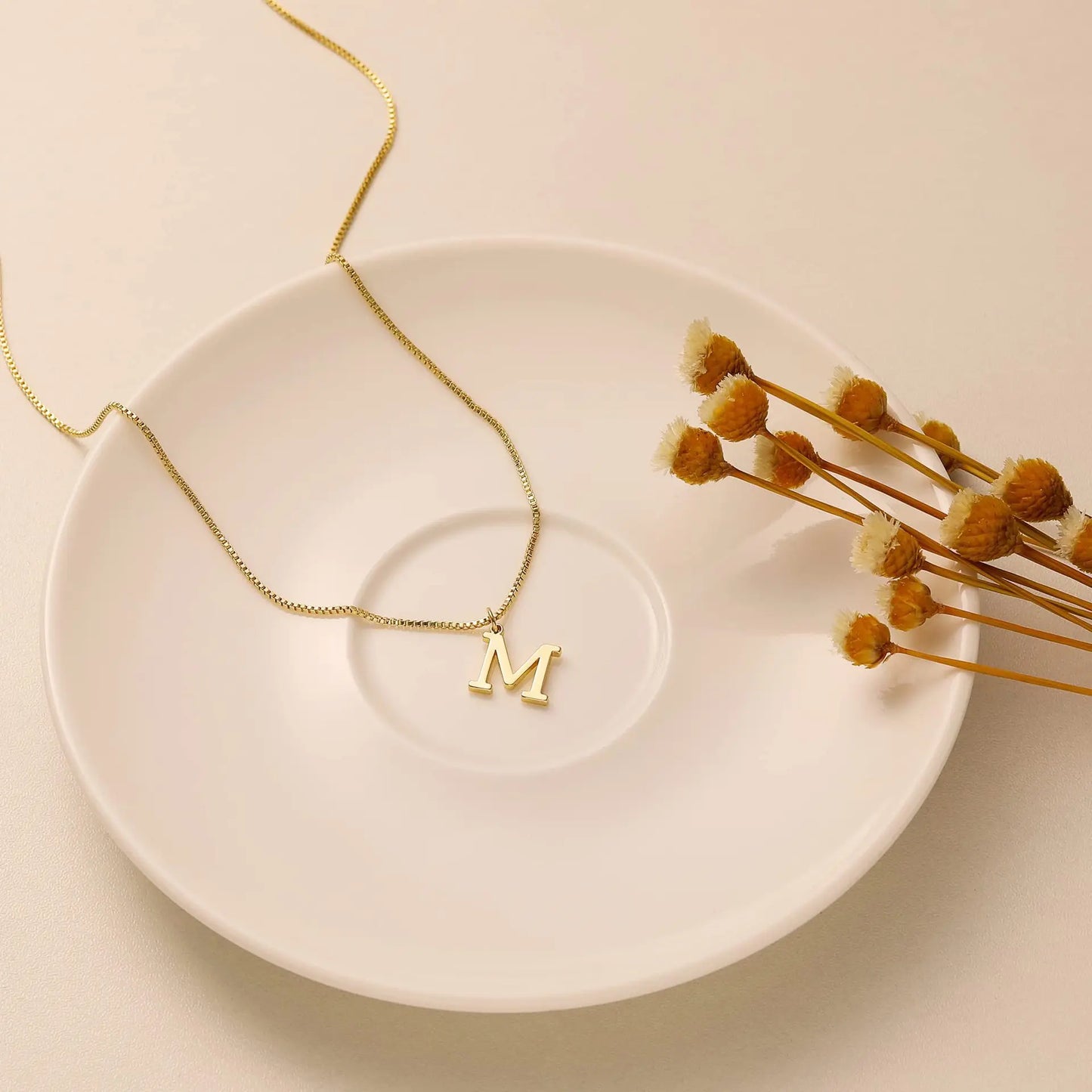 Personalised Initial Pendant Necklace