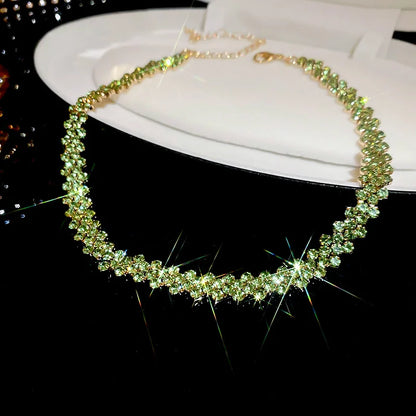 Crystal Riviera Choker Necklace