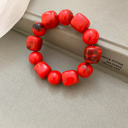 Sculptural Beaded Bracelet