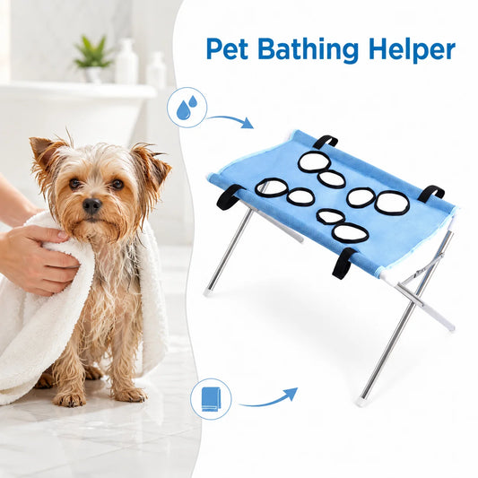 Compact Pet Bathing & Grooming Stand