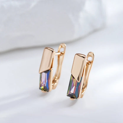 Aurora Square Drop Earrings