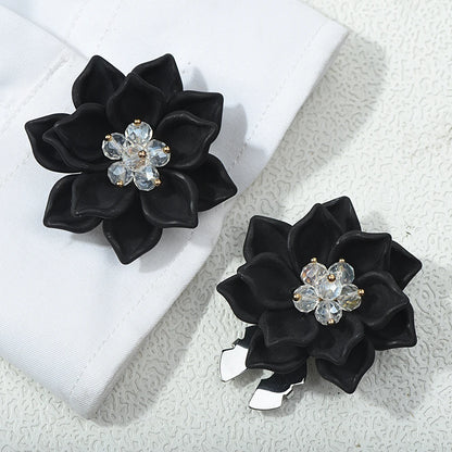 Lotus Flower Button Covers — Set of 2
