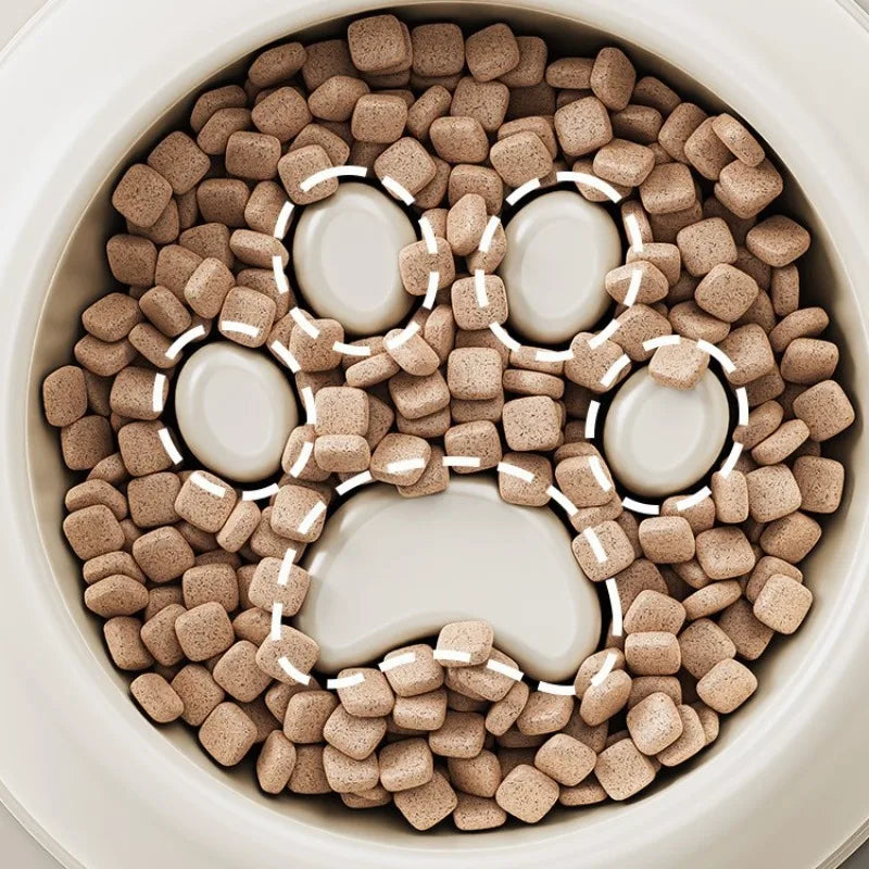 Dual-Use Slow Feeder Bowl for Dogs & Cats