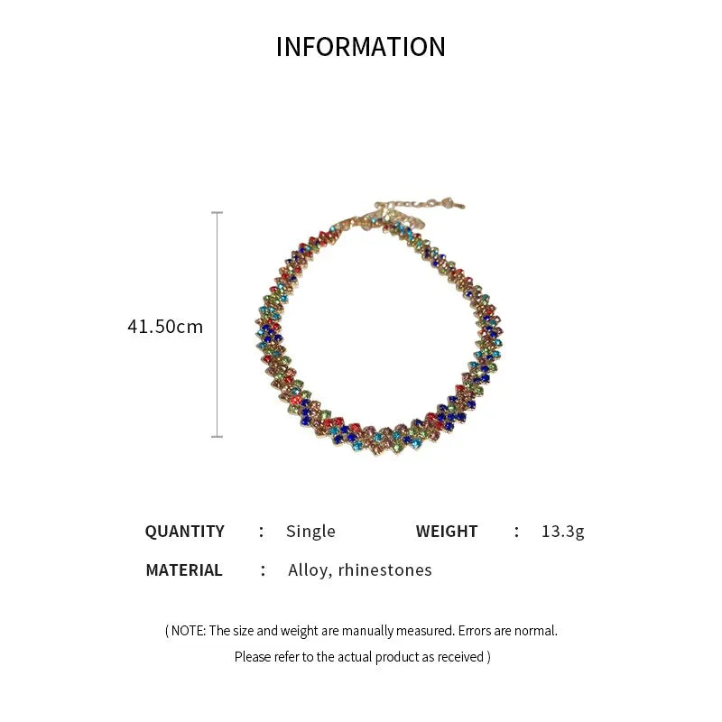 Crystal Riviera Choker Necklace