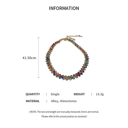 Crystal Riviera Choker Necklace