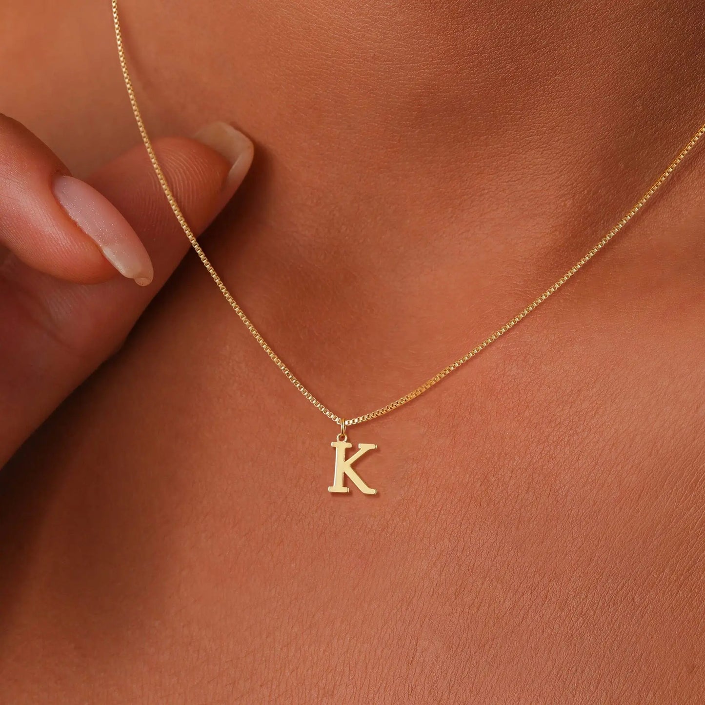 Personalised Initial Pendant Necklace