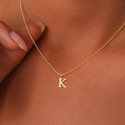 Personalised Initial Pendant Necklace