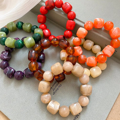 Sculptural Beaded Bracelet